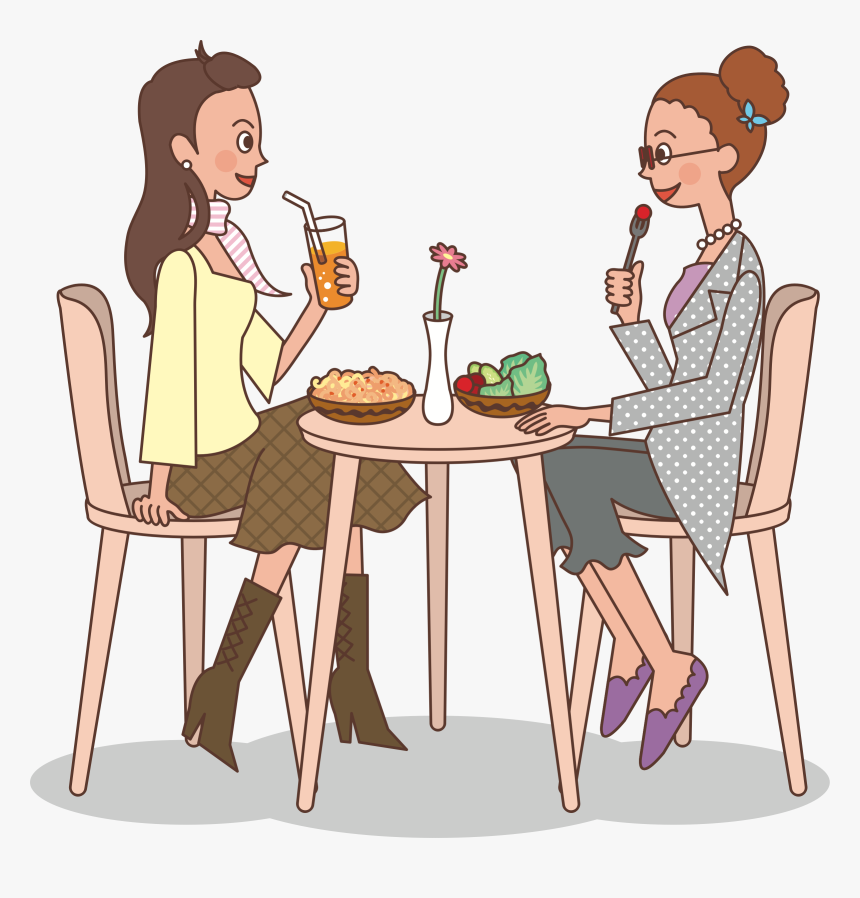 Ladies At Lunch Big - Ladies Who Lunch Free, HD Png Download, Free Download