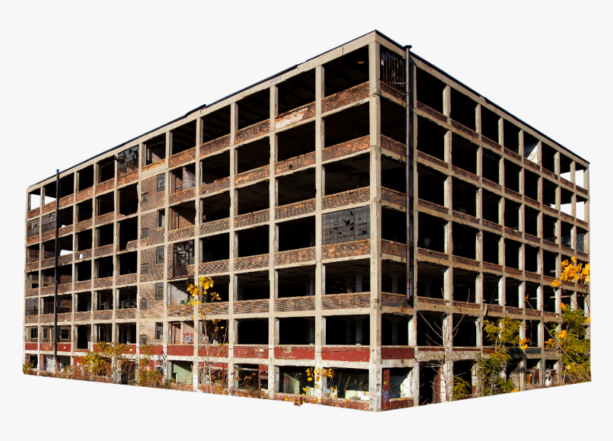 #predio #abandoned #freetoedit - Michigan Central Station, HD Png Download, Free Download