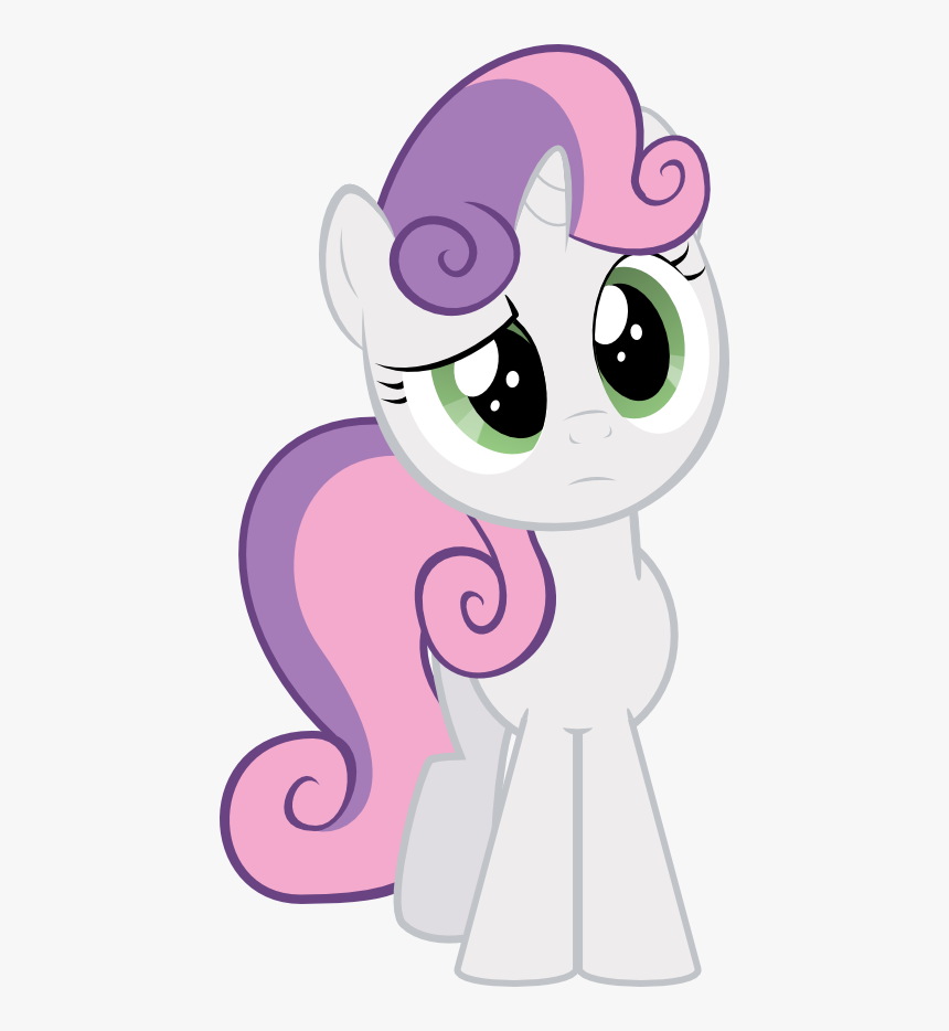 Sweetie Belle Confused , Png Download - My Little Pony Movie Sweetie Belle, Transparent Png, Free Download