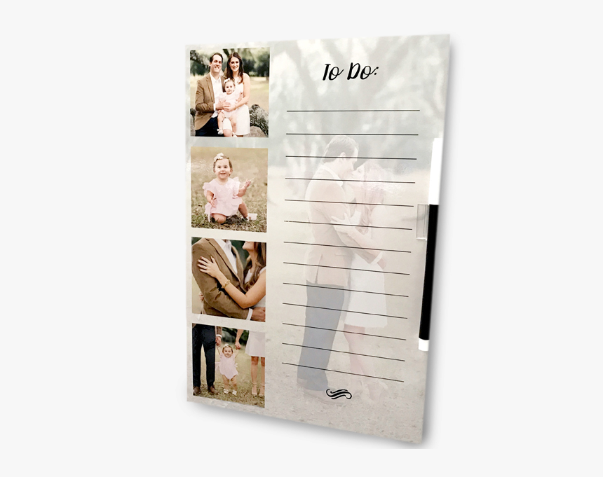 Dry Erase Board With Images & To Do List - Brochure, HD Png Download, Free Download