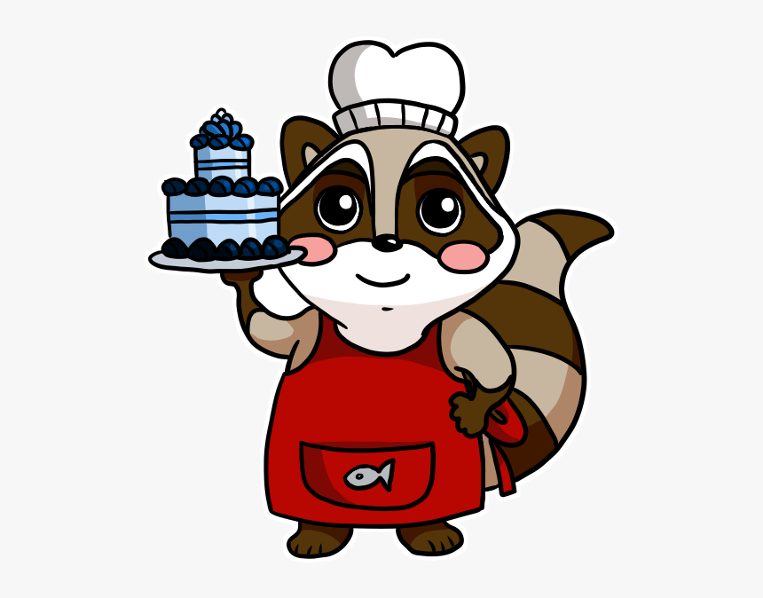 Bandit The Raccoon Messages Sticker-9, HD Png Download, Free Download