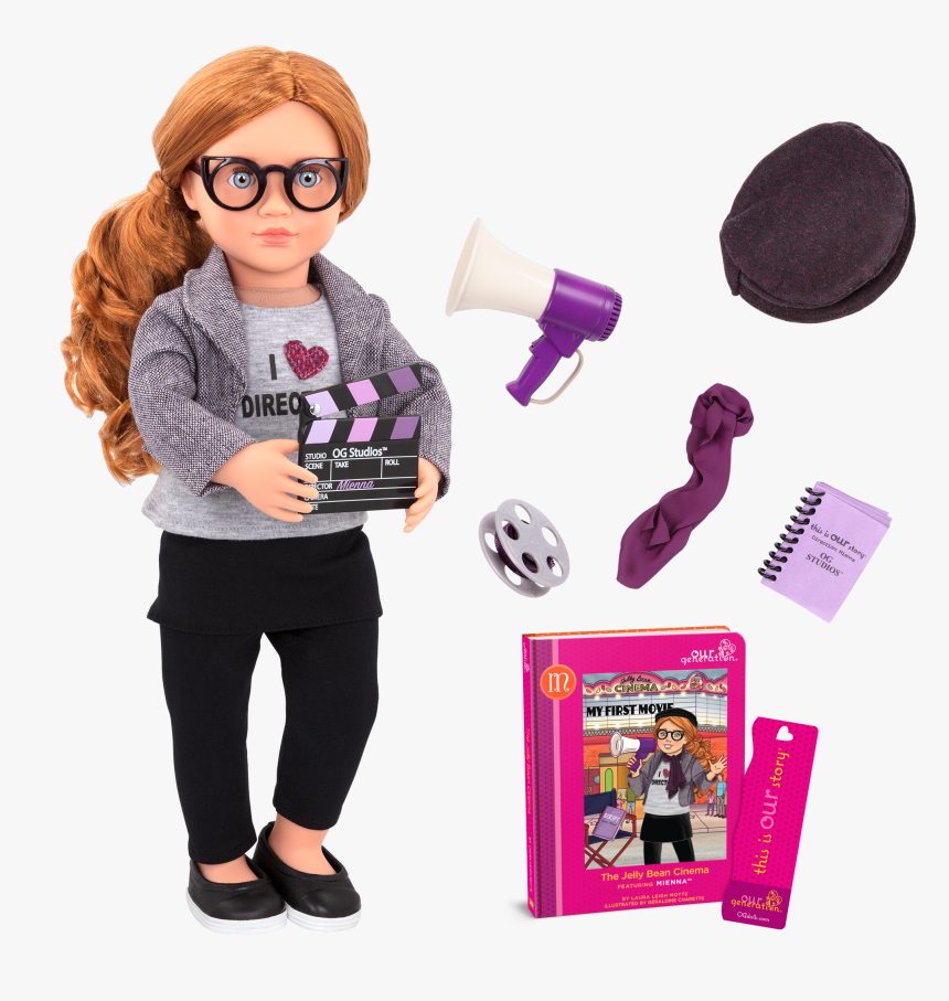 Mienna Deluxe 18-inch Movie Doll With Storybook, HD Png Download, Free Download