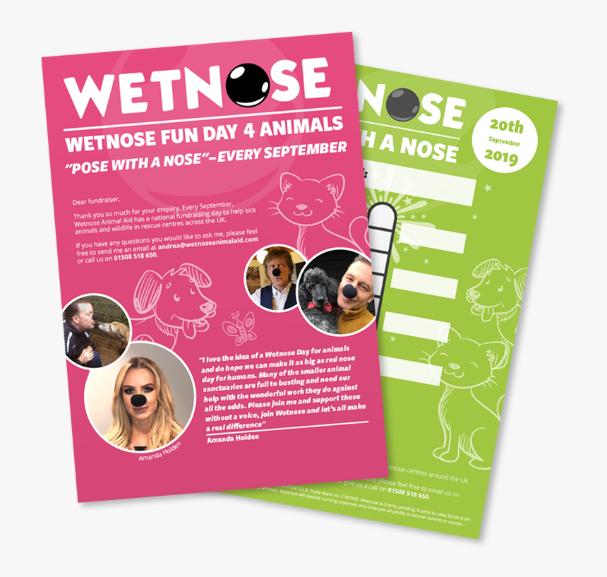 Wetnose Day Fundraising Pack - Dog, HD Png Download, Free Download