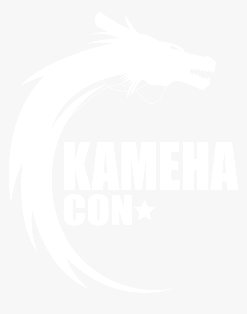 Kameha Con Revised Logo White - Poster, HD Png Download, Free Download