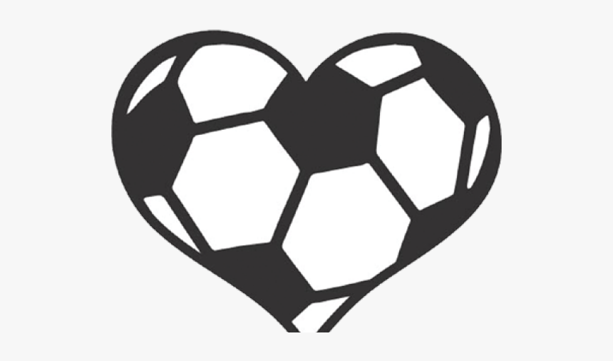 Soccer Ball Heart Clipart, HD Png Download, Free Download