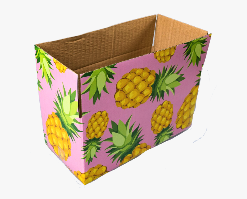 8x4x4 Pineapple Designer Box - Pineapple Box, HD Png Download, Free Download