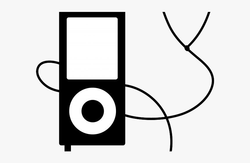 Listen To Music Clipart Black And White, HD Png Download, Free Download