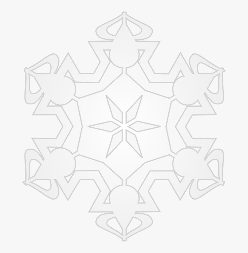 Snowflake 6 - Motif, HD Png Download, Free Download