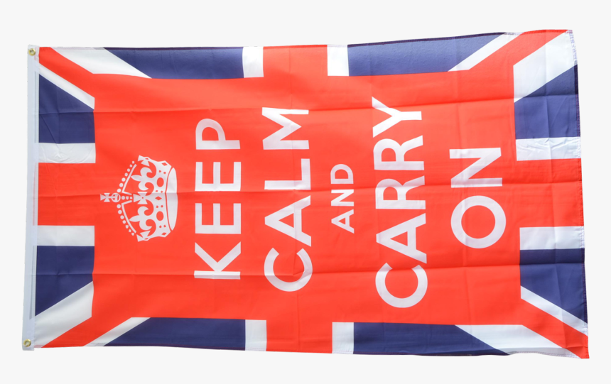 Great Britain Keep Calm And Carry On Flag - Keep Calm And Carry, HD Png Download, Free Download