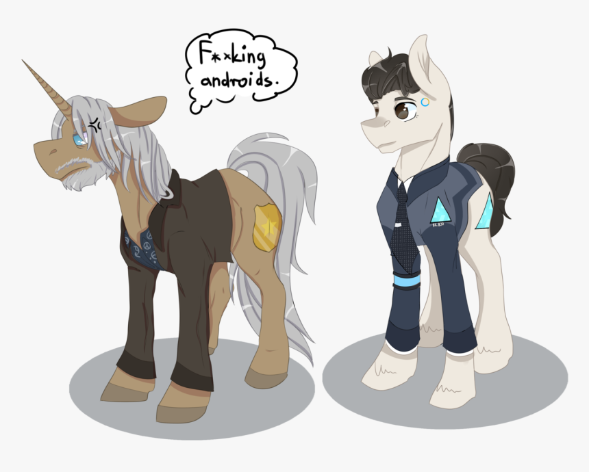 Detroit Become Human My Little Pony, HD Png Download, Free Download