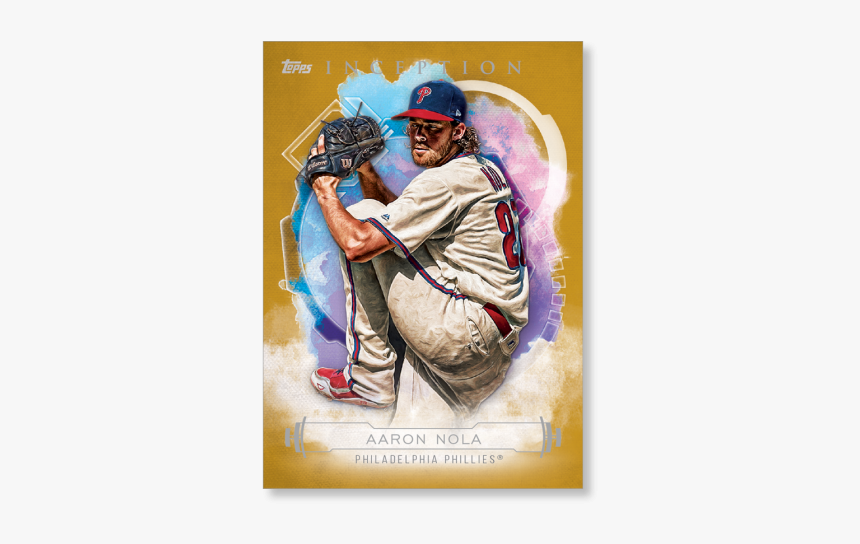 Aaron Nola 2019 Inception Baseball Poster Gold Ed - Poster, HD Png Download, Free Download