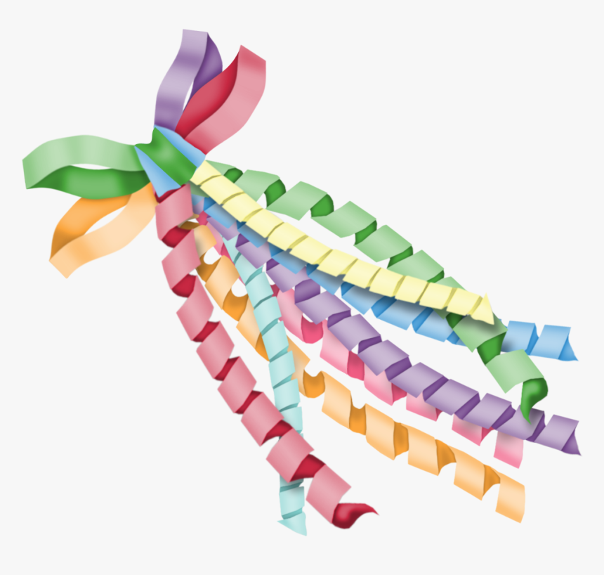 #ribbons #colorful #birthday #present #topper #hairaccessory, HD Png Download, Free Download