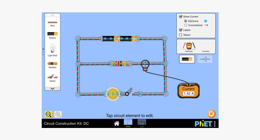 Phet Circuit, HD Png Download - kindpng