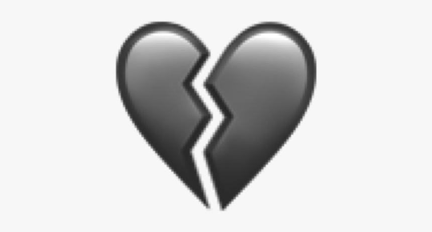 Black Hearts Emoji Copy And Paste Hd Png Download Kindpng