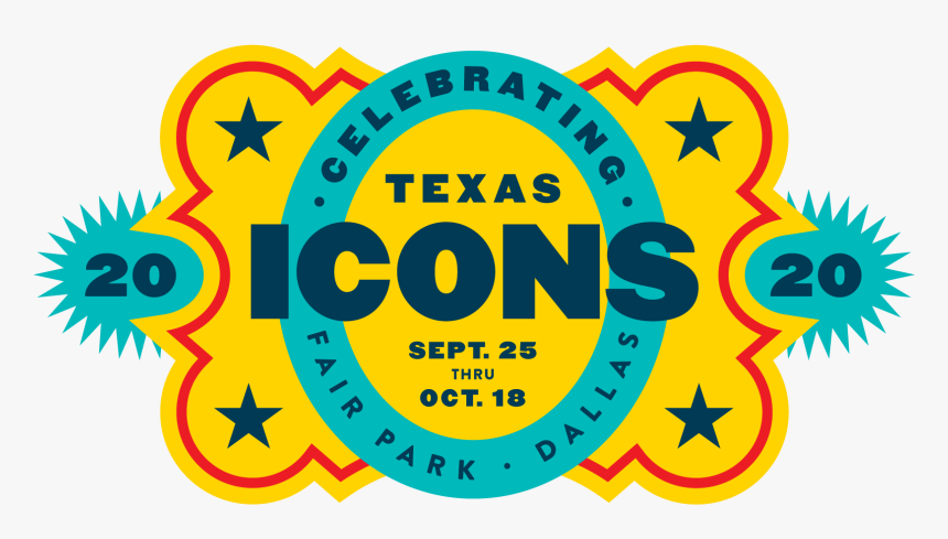 2020"s State Fair Of Texas Theme Logo Represents Texas - Circle, HD Png Download, Free Download