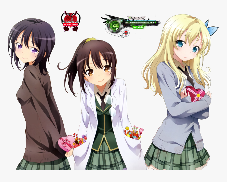 Haganai Valentine Hd Png - Boku Wa Tomodachi Ga Sukunai Next, Transparent Png, Free Download