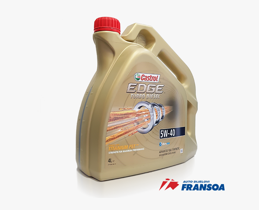 Castrol Edge Turbo Diesel Titanium Fst 5w-40 4l - Castrol Edge 5w30 Png, Transparent Png, Free Download