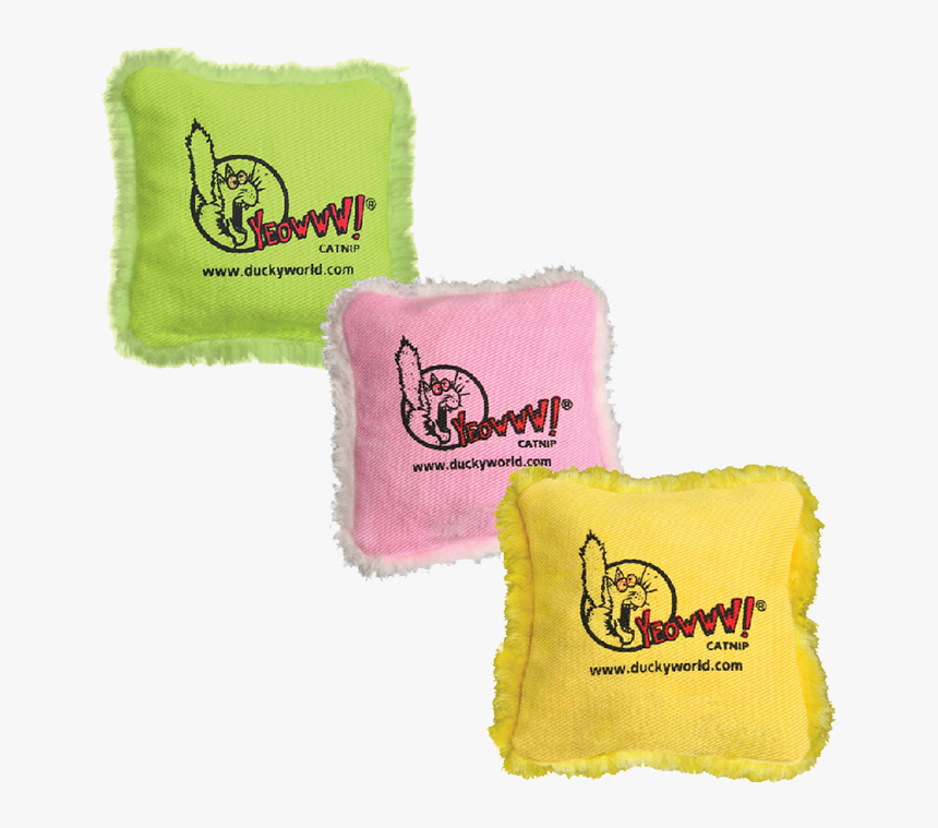 Yeowww Catnip Pillow - Yeowww!, HD Png Download, Free Download