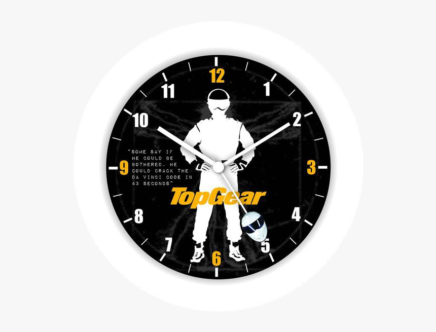 The Stig Wall Clock - Top Gear, HD Png Download, Free Download