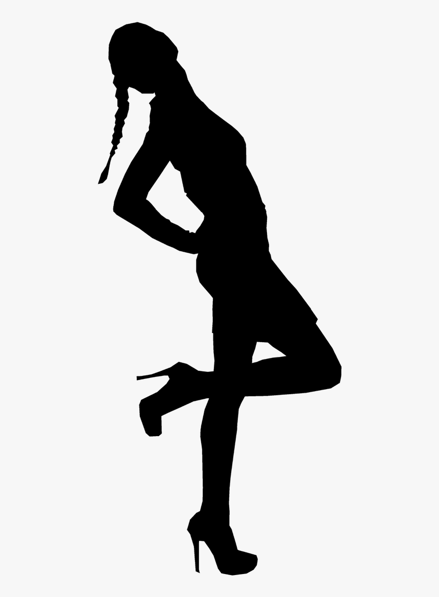 Model Silhouette Png, Transparent Png, Free Download