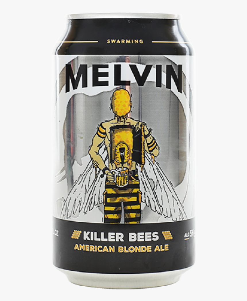 Melvin Killer Bees American Blonde Ale 6 Pack Cans - Melvin Beer Killer Bees, HD Png Download, Free Download