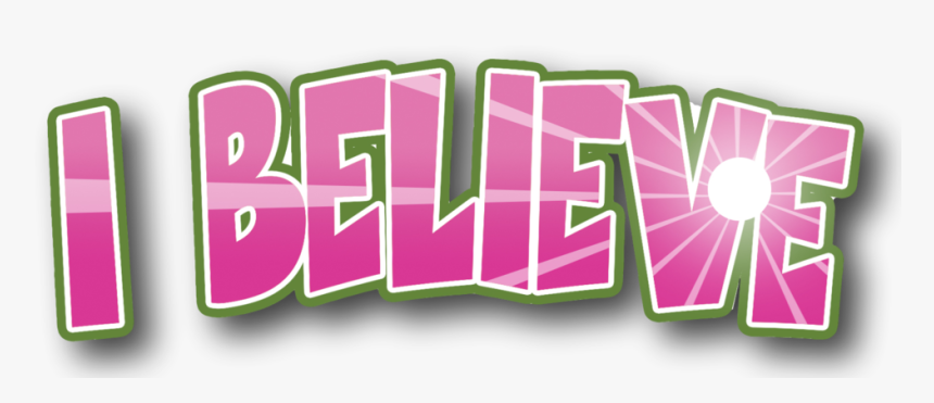 I Believe Logo - Graphic Design, HD Png Download, Free Download