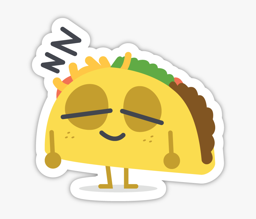 Artboard 4 - Cartoon Taco With Glasses, HD Png Download, Free Download