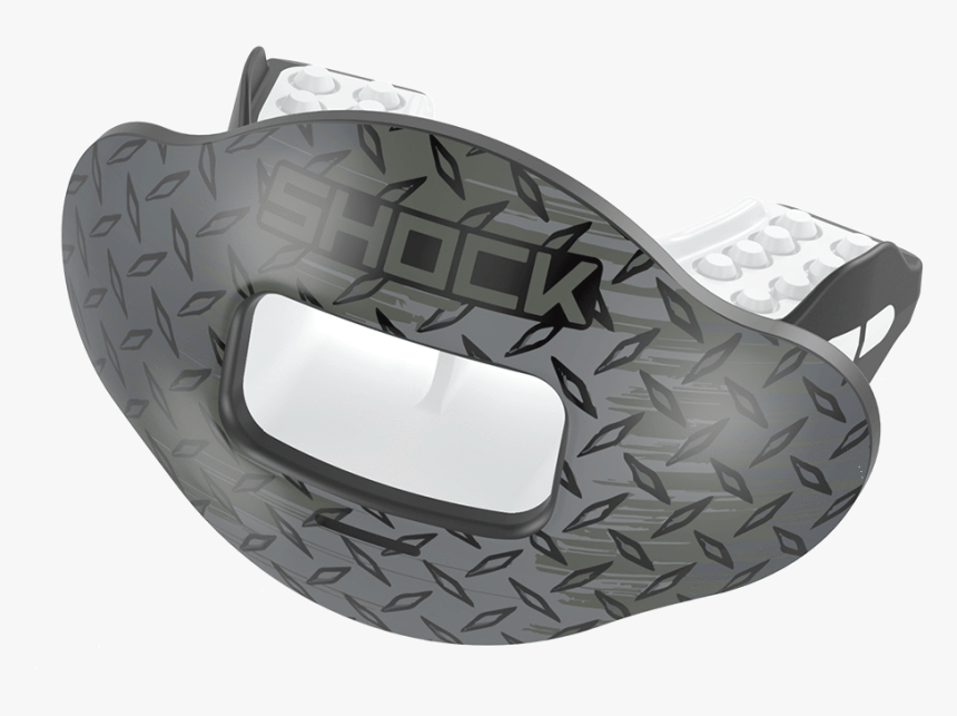 Diamond Plate Max Airflow Football Mouthguard"
 Class= - Shock Doctor Max Airflow 2.0 Lip Guard, HD Png Download, Free Download