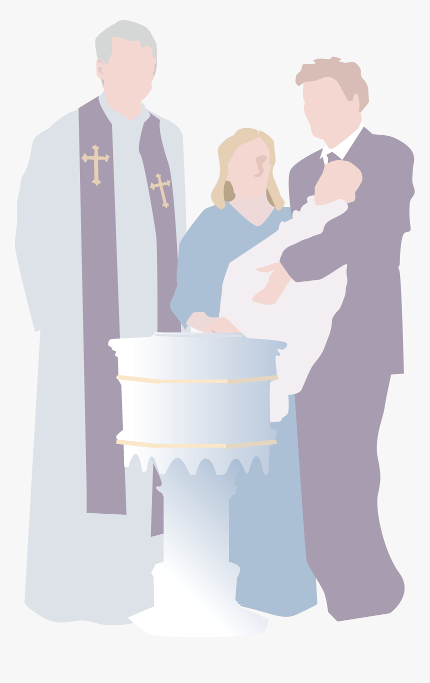 infant baptism clipart