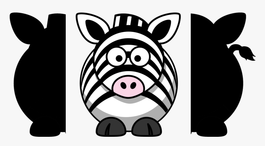 Cartoon Zebra Clipart Free, HD Png Download, Free Download