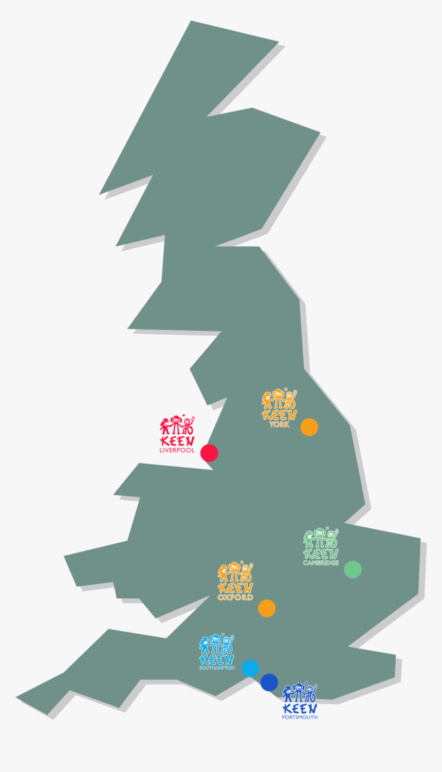 Keen Uk Map - United Kingdom, HD Png Download, Free Download