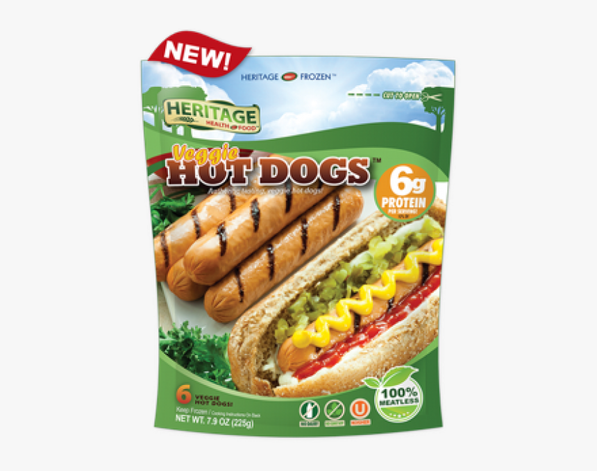 Meatless Hot Dog, HD Png Download, Free Download