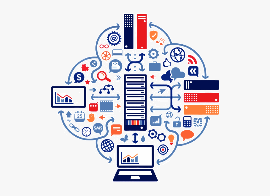 Hybrid Cloud Hosting - Unstructured Converted To Structured, HD Png Download, Free Download