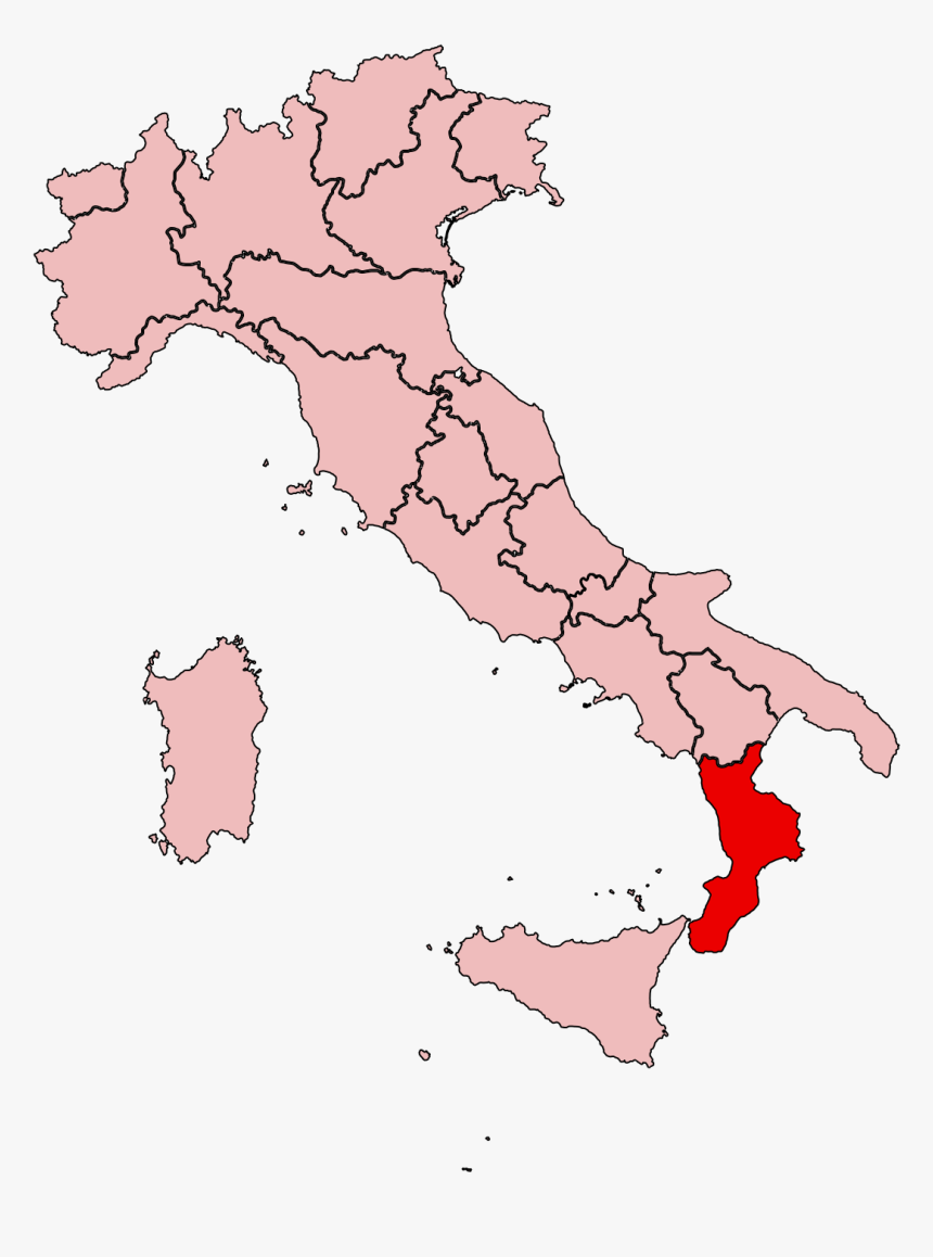 Map Of Italian Provinces, HD Png Download, Free Download