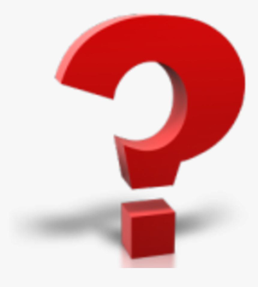 Question Mark Png 3d, Transparent Png, Free Download