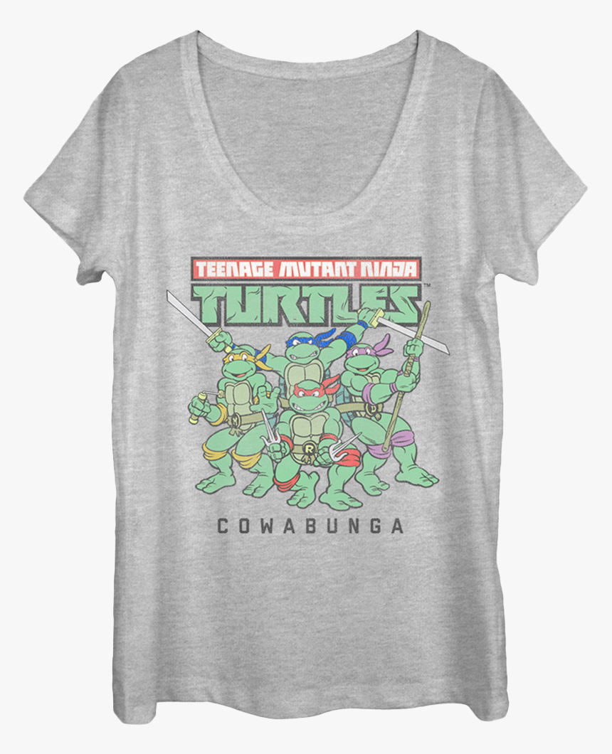 Ladies Teenage Mutant Ninja Turtles Scoopneck Shirt - Lion King Womens Shirt, HD Png Download, Free Download