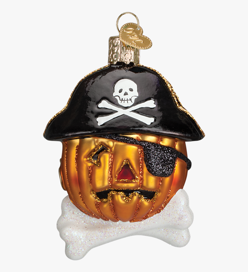 Pirate Pumpkin Ornament - Christmas Ornament, HD Png Download, Free Download