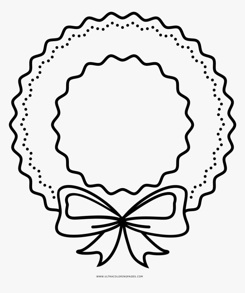 Wreath Coloring Page - Best Friendship Day Bands, HD Png Download, Free Download