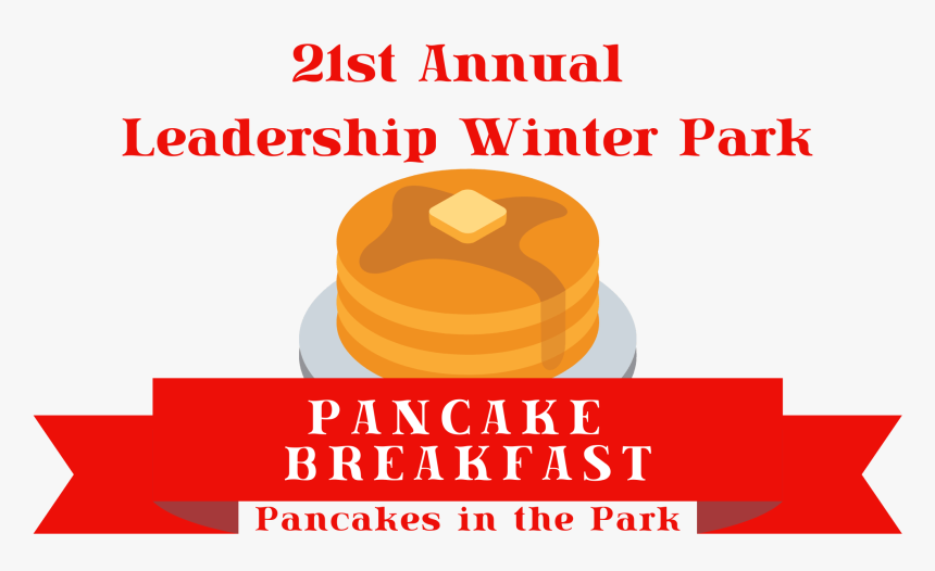 Logo For The Pancake Breakfast With A Banner And A, HD Png Download, Free Download