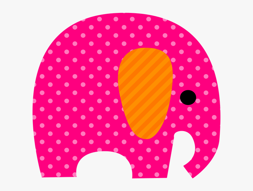 Paper Elephant Drawing Party Scrapbooking - Kids Clipart Elephant, HD Png Download, Free Download