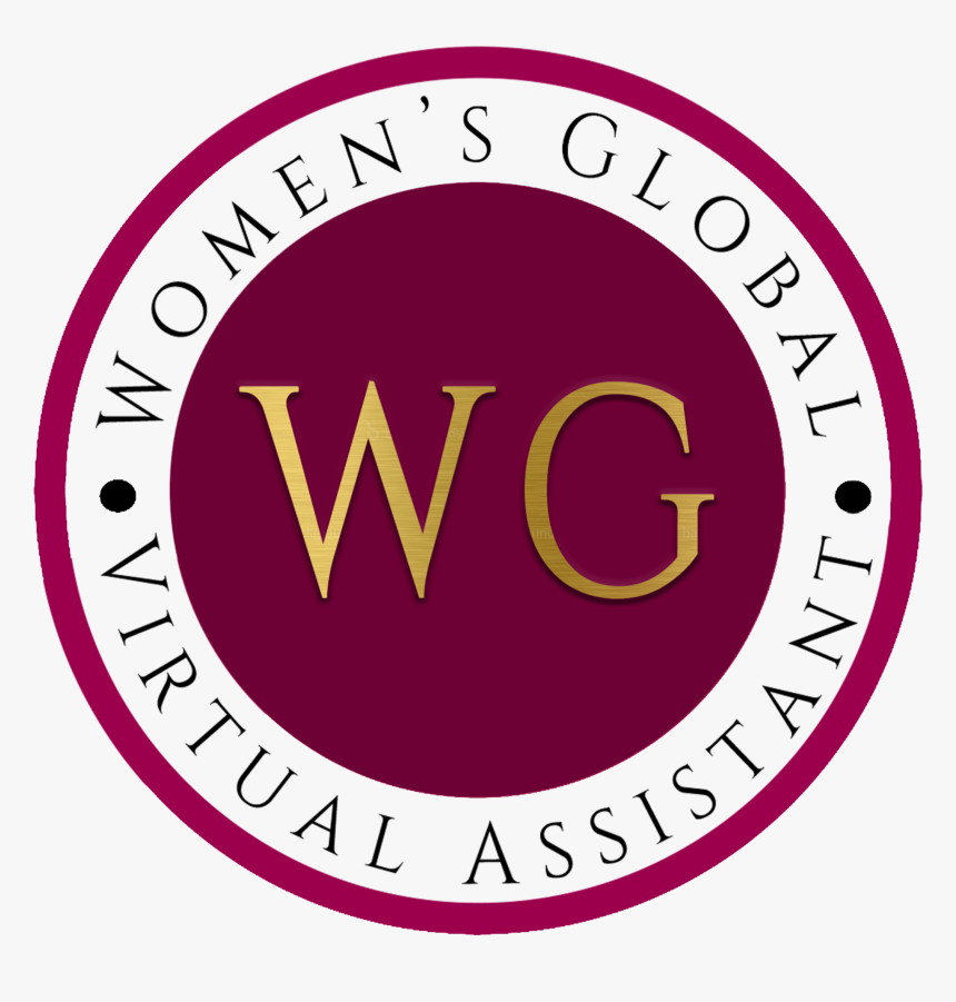 Women"s Global Virtual Assistant Logo - Circle, HD Png Download, Free Download