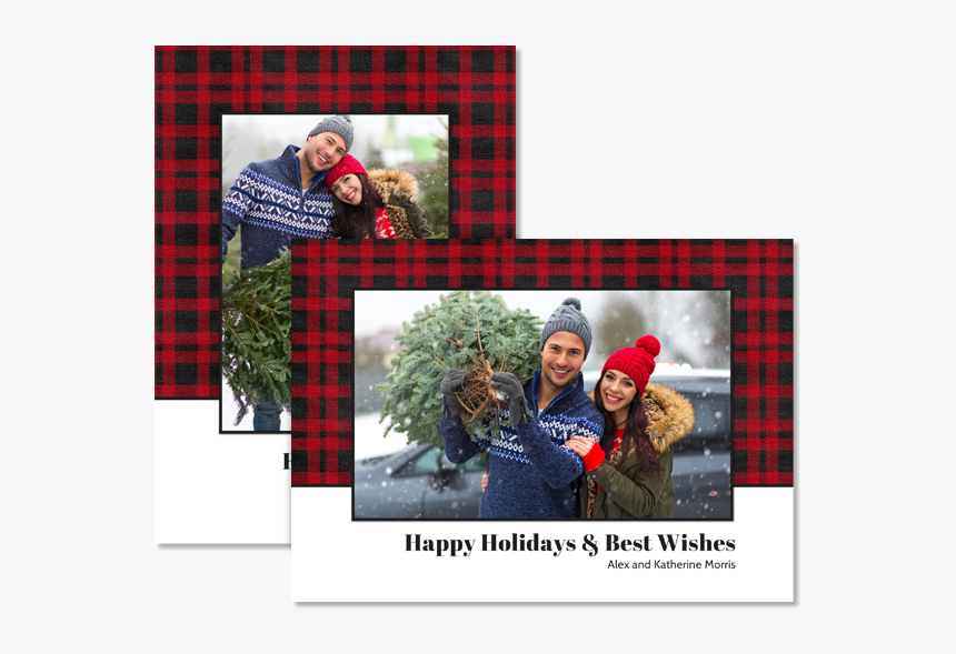 Buffalo Plaid Christmas - Photograph, HD Png Download, Free Download