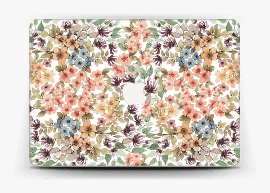 Ramos De Flores Vinilo Macbook Air 13” - Motif, HD Png Download, Free Download