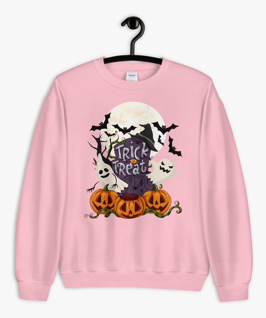 Funny And Scary Halloween Sweatshirt - Sweater, HD Png Download, Free Download