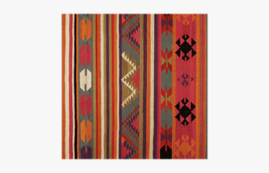 Multicolored Indian Inspiration Carpet - Carpet, HD Png Download, Free Download