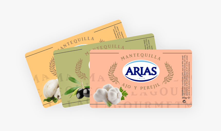 Mantequilla Gourmet De Arias - Carton, HD Png Download, Free Download