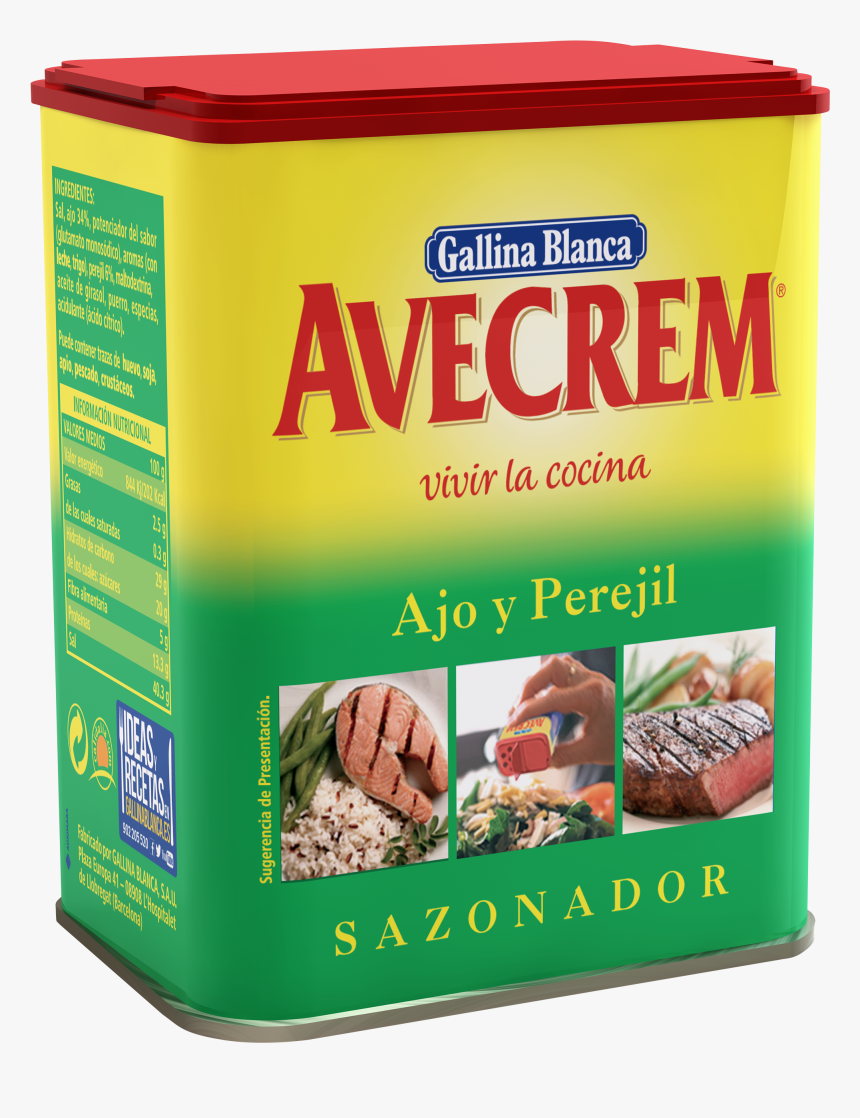 Avecrem Ajo Y Perejil Granulado - Avecrem Ajo Y Perejil, HD Png Download, Free Download