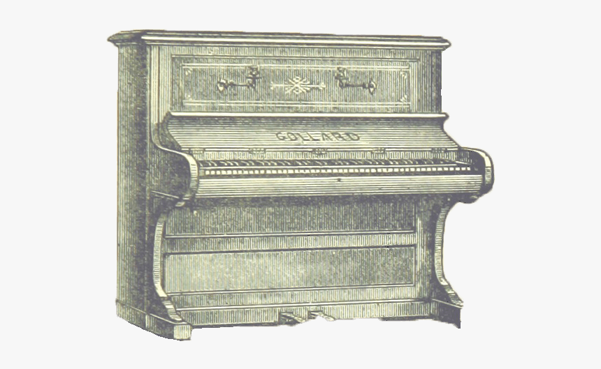 Vintage Piano Png, Transparent Png, Free Download