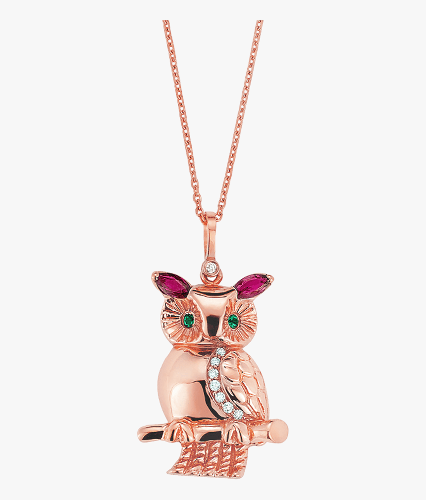 Mama Owl Necklace - Locket, HD Png Download, Free Download