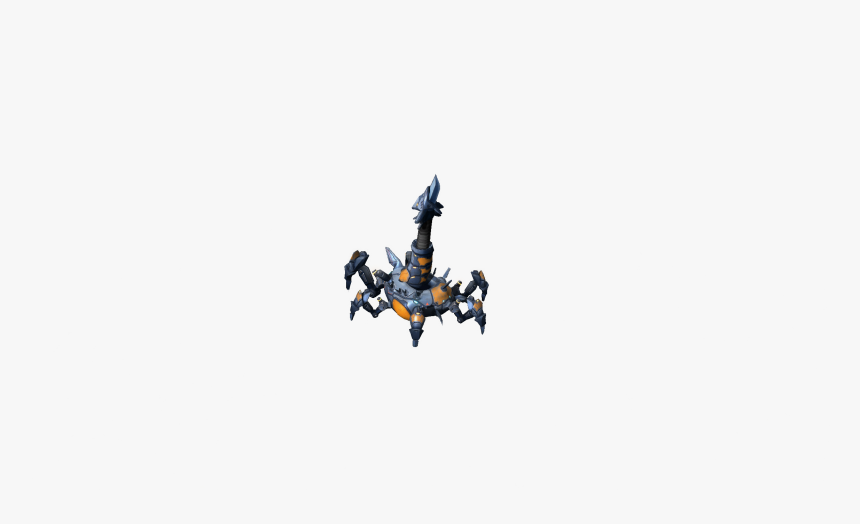 Simulant Zerg Spine Crawler - Cartoon, HD Png Download, Free Download